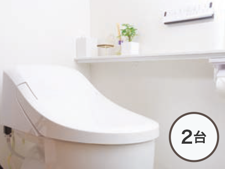 温水洗浄便座の写真